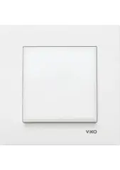 VİKO KARRE TEKLİ ANAHTAR SIVA ALTI BEYAZ 90967001