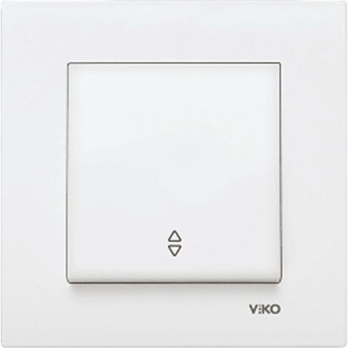 VİKO KARRE VAVYEN ANAHTAR SIVA ALTI BEYAZ (ÇERÇEVESİZ)