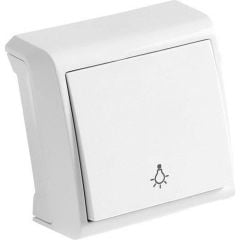 VİKO LİGHT ANAHTAR SIVA ÜSTÜ BEYAZ