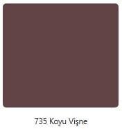 POLİSAN PRİMERA PARLAK YAĞLI BOYA KOYU VİŞNE 2,5 LT