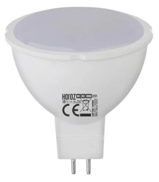 Horoz Fonix-5 220V MR-16 Beyaz Işık Led Çanak Spot Ampul 5 Watt
