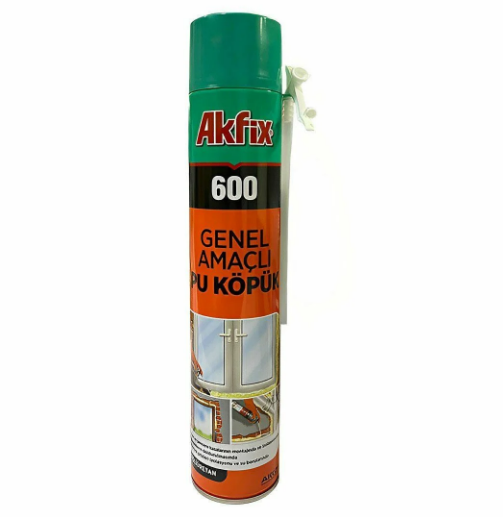 Akfix 600 Genel  Amaçlı Pu Köpük 600 gr