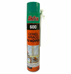 Akfix 600 Genel Amaçlı PU Köpük 600 gr