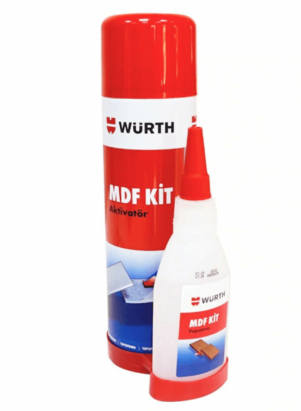 Würth Mdf Kit Aktivatör Hızlı Yapıştırıcı 100ml 500ml