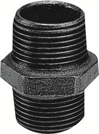 Siyah 1/2'' Nipel