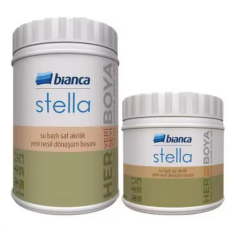 Bianca Stella 500ml Vizon Gri Su Bazlı Saf Akrilik Boya