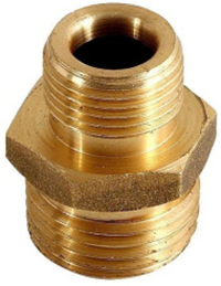 Sarı 1/2X3/8 Orantılı Nipel