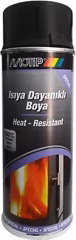 Motip Mat SİYAH 690°C Isıya Dayanıklı Sprey Boya 400 ml